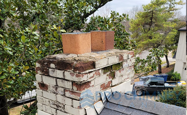 Red Brick Chimney in Springville